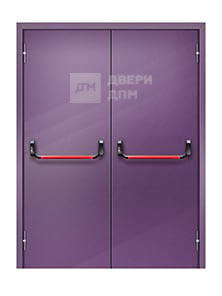 Противопожарная дверь глухая ДПМ-02 EI-60 двупольная утепленная