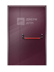 Полуторная глухая противопожарная дверь ДПМ-02 EIS со скрытыми петлями